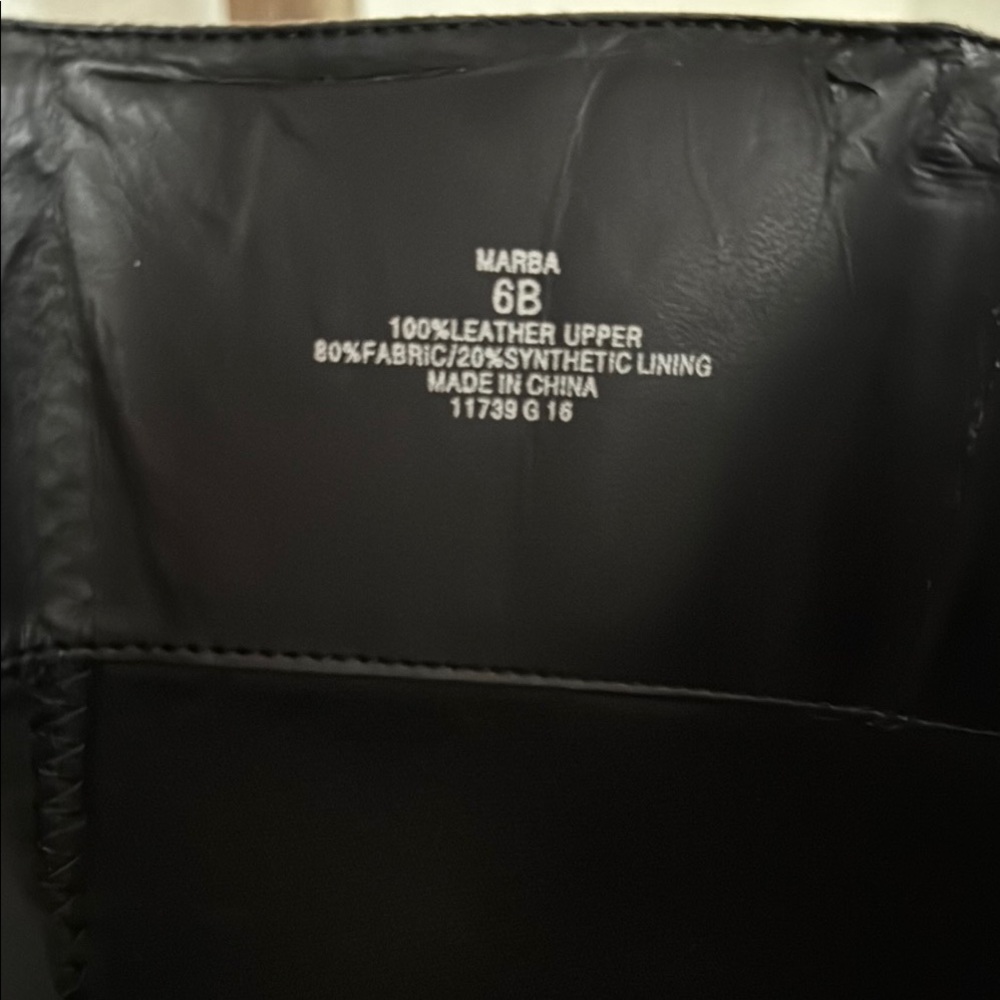 Ralph Lauren Two-Tone Leather Riding Boots - Picture 2 of 7